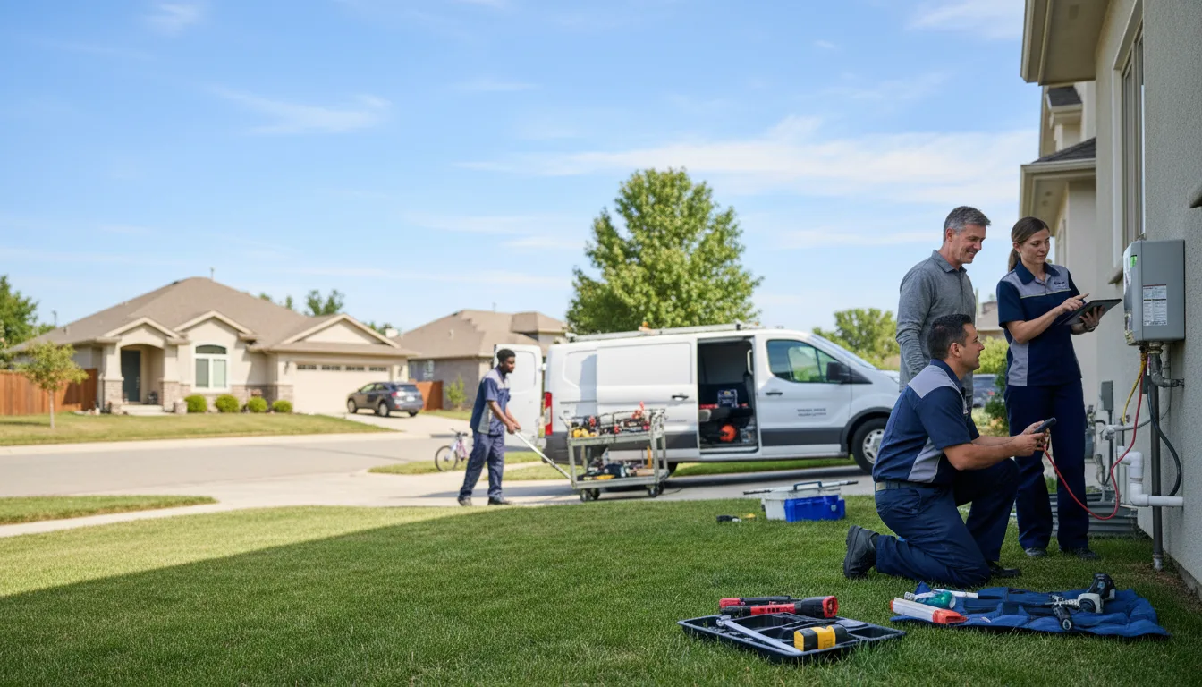 Tankless water heater service in Wishon, CA
